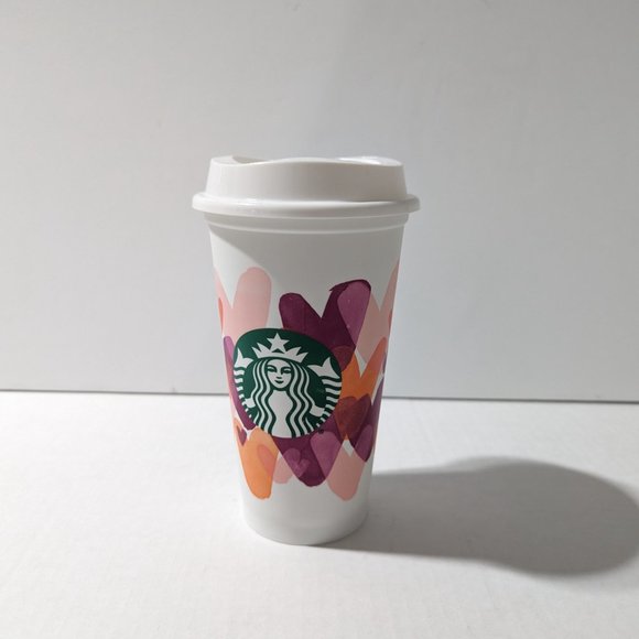 Starbucks 2020‎ Valentine's Day Edition Reusable Travel Cup / Tumbler - Picture 1 of 6